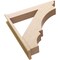 Ekena Millwork 7 1/2-in W x 42-in D x 42-in H Balboa Trad Rough Cedar Woodgrain TimberThane Outlooker, Primed Tan OUTUR075X42X42BOA04RCPR - alternate 5